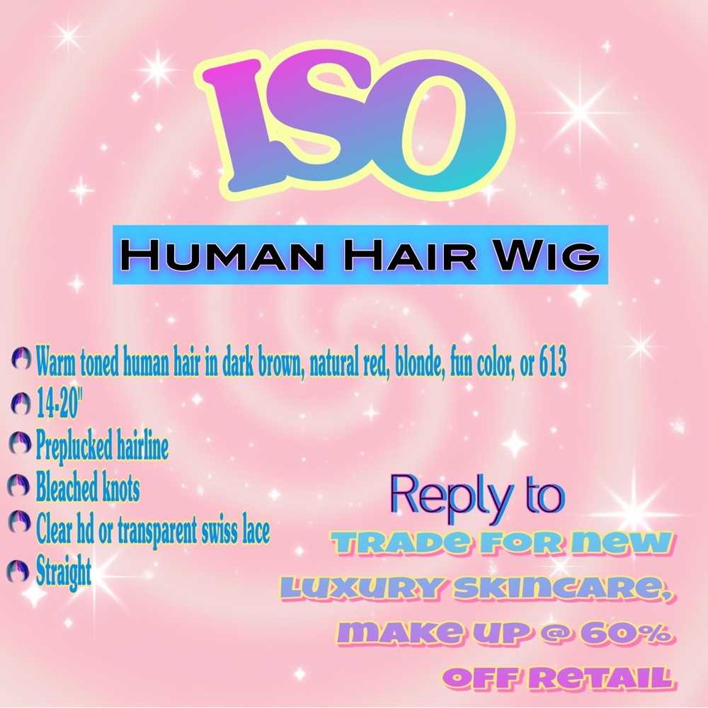 Human Hair Wig - Dark Brown